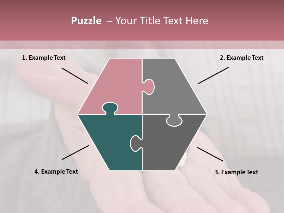 A Person Holding A Pill Pill In Their Hand PowerPoint Template