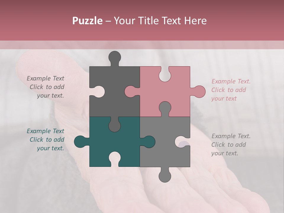 A Person Holding A Pill Pill In Their Hand PowerPoint Template