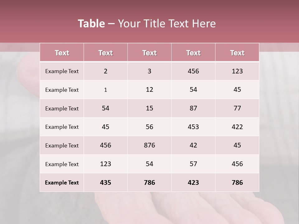 A Person Holding A Pill Pill In Their Hand PowerPoint Template