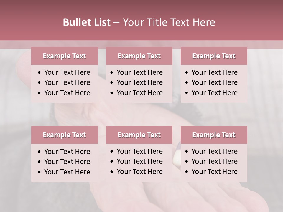 A Person Holding A Pill Pill In Their Hand PowerPoint Template