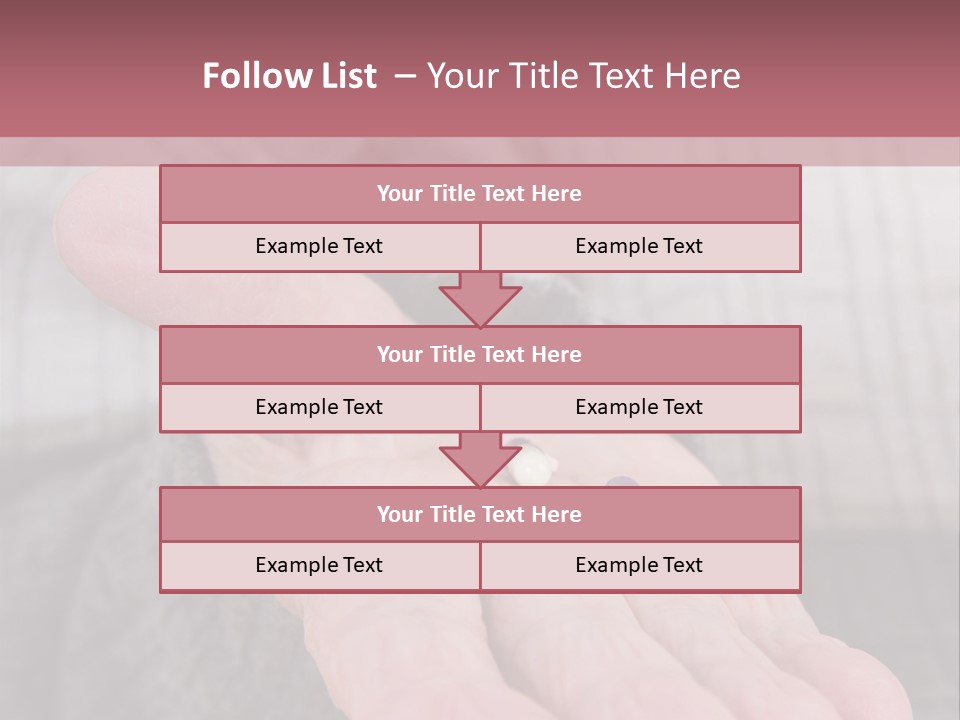 A Person Holding A Pill Pill In Their Hand PowerPoint Template