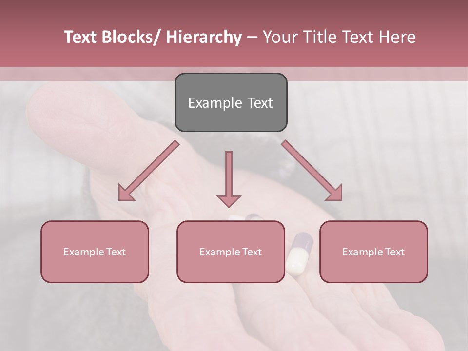 A Person Holding A Pill Pill In Their Hand PowerPoint Template