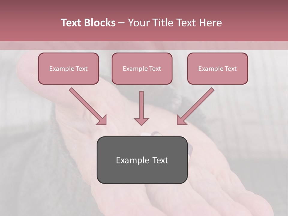 A Person Holding A Pill Pill In Their Hand PowerPoint Template