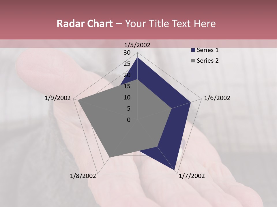 A Person Holding A Pill Pill In Their Hand PowerPoint Template