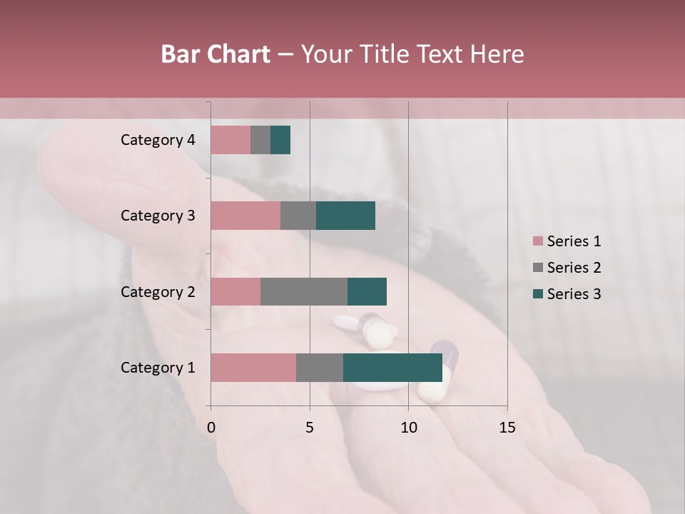 A Person Holding A Pill Pill In Their Hand PowerPoint Template