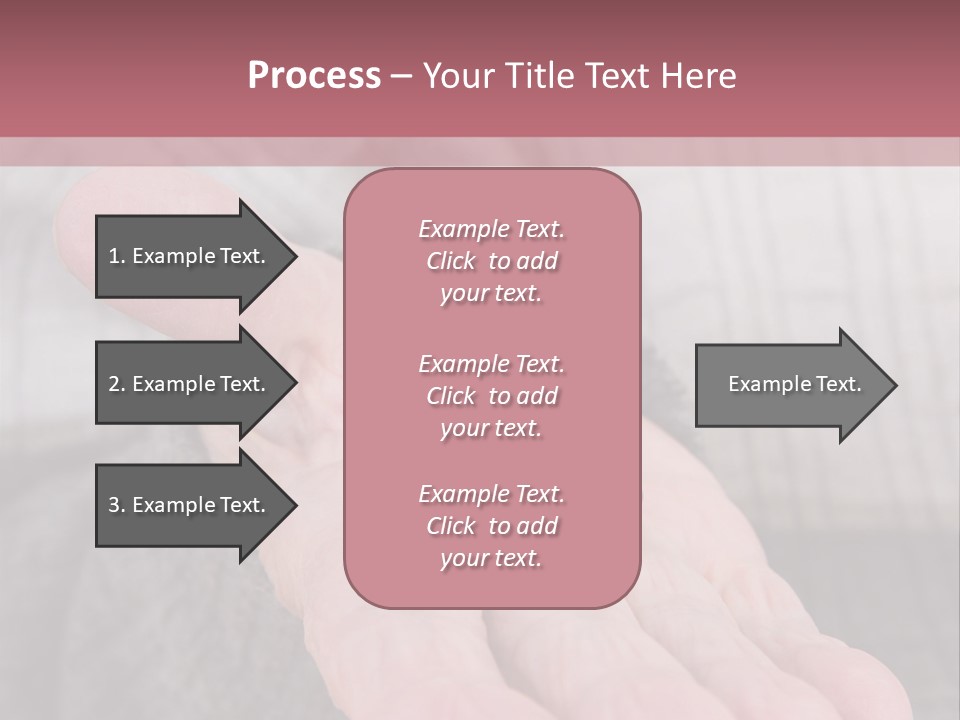 A Person Holding A Pill Pill In Their Hand PowerPoint Template