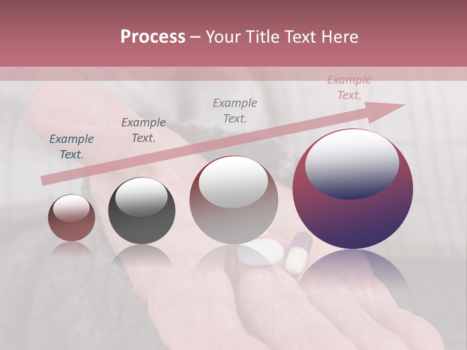 A Person Holding A Pill Pill In Their Hand PowerPoint Template