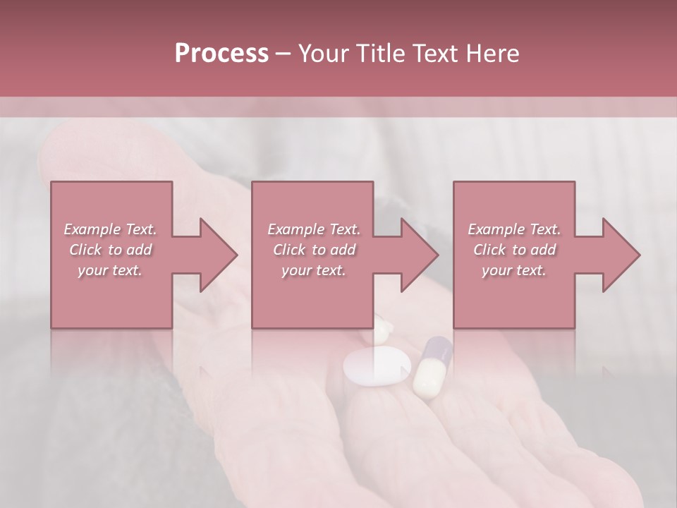 A Person Holding A Pill Pill In Their Hand PowerPoint Template