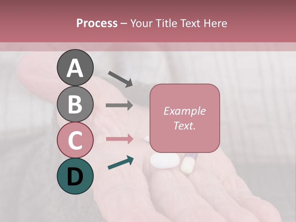 A Person Holding A Pill Pill In Their Hand PowerPoint Template