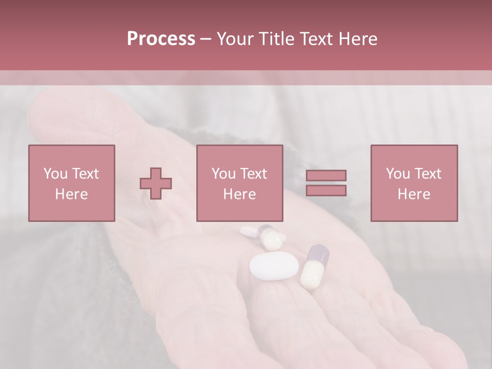A Person Holding A Pill Pill In Their Hand PowerPoint Template