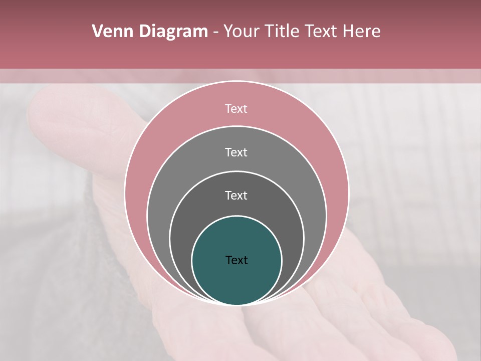 A Person Holding A Pill Pill In Their Hand PowerPoint Template