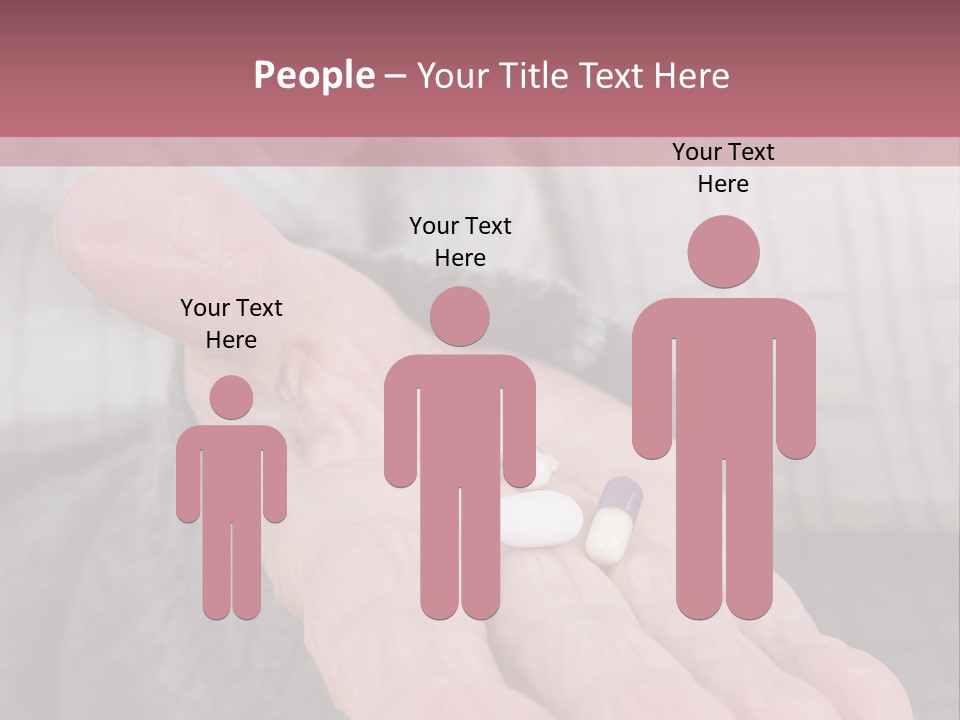 A Person Holding A Pill Pill In Their Hand PowerPoint Template