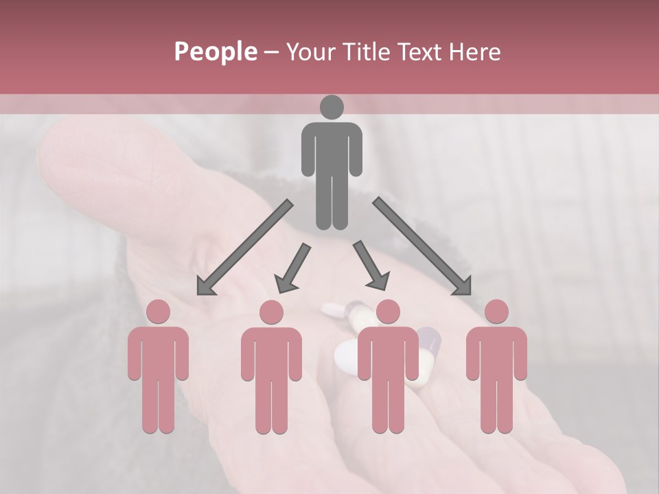 A Person Holding A Pill Pill In Their Hand PowerPoint Template
