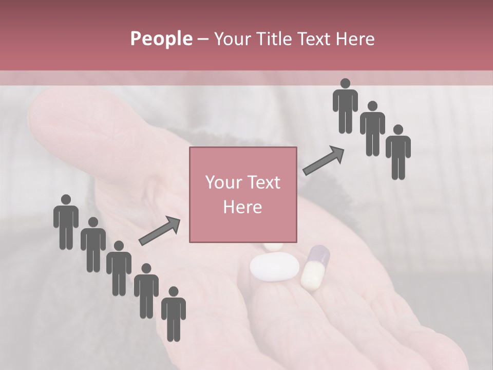 A Person Holding A Pill Pill In Their Hand PowerPoint Template
