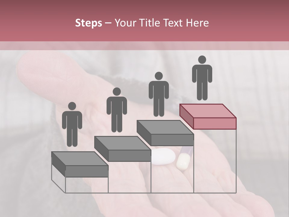 A Person Holding A Pill Pill In Their Hand PowerPoint Template