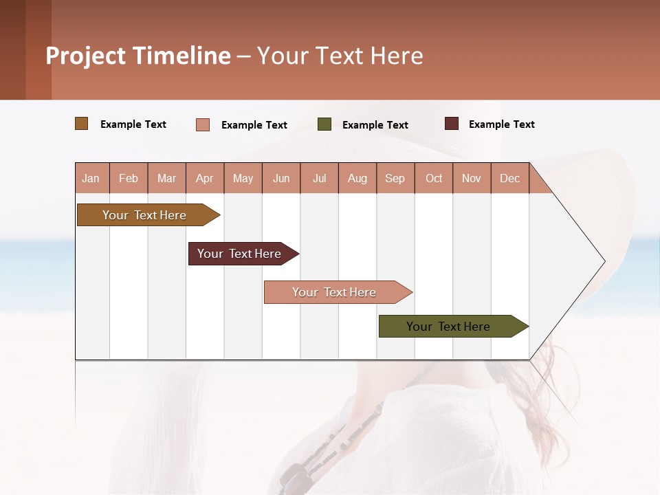 A Woman In A White Hat Pointing At The Camera PowerPoint Template