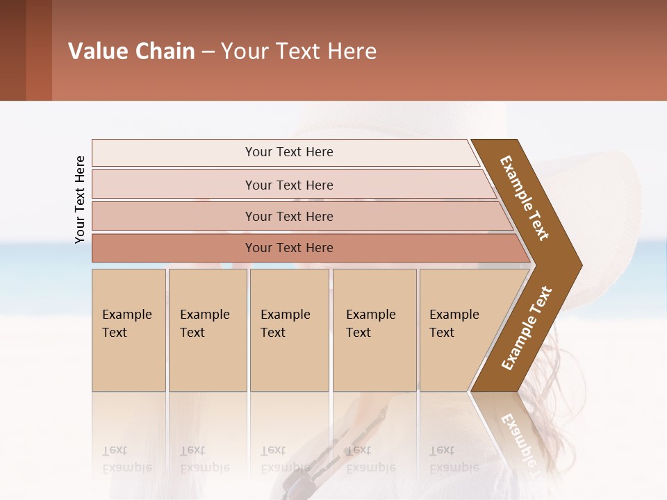 A Woman In A White Hat Pointing At The Camera PowerPoint Template