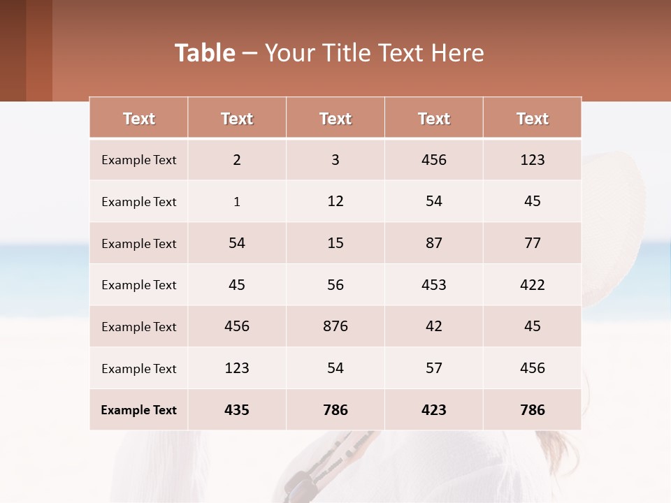 A Woman In A White Hat Pointing At The Camera PowerPoint Template