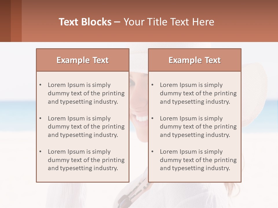 A Woman In A White Hat Pointing At The Camera PowerPoint Template