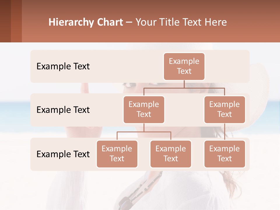 A Woman In A White Hat Pointing At The Camera PowerPoint Template
