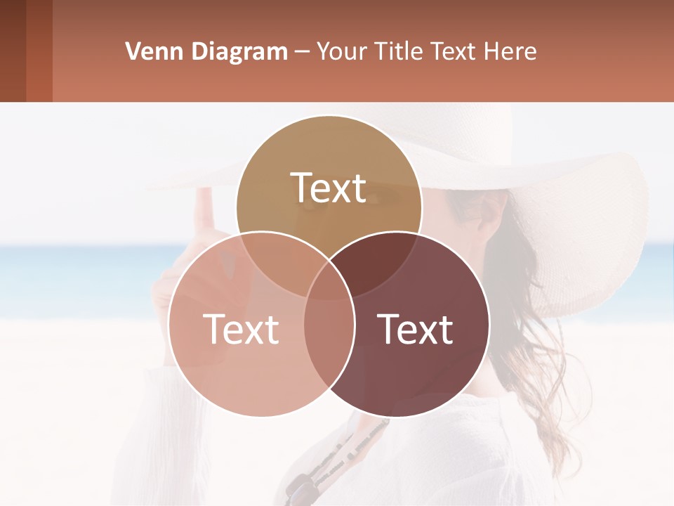 A Woman In A White Hat Pointing At The Camera PowerPoint Template