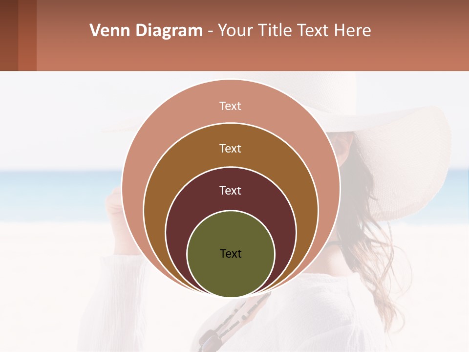 A Woman In A White Hat Pointing At The Camera PowerPoint Template