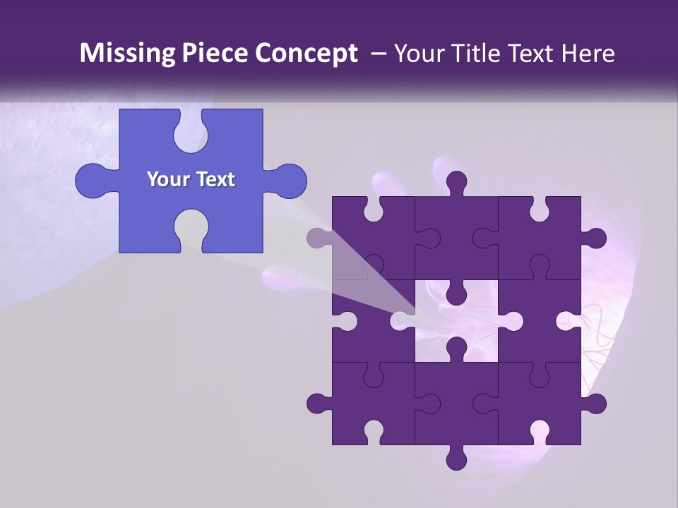 An Image Of A Cell Phone With A Purple Background PowerPoint Template