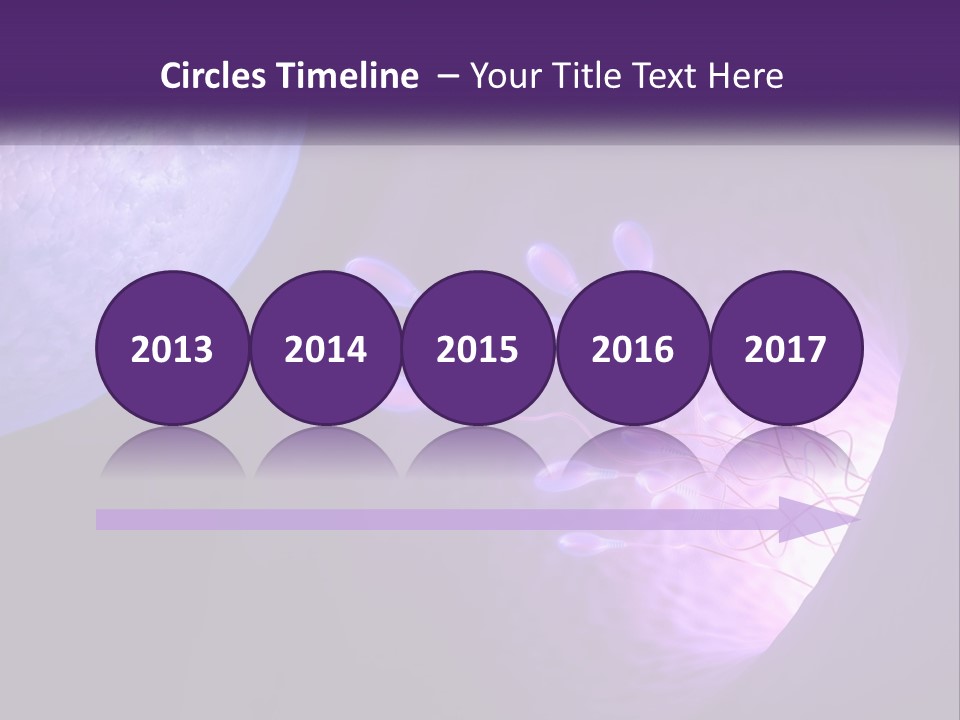 An Image Of A Cell Phone With A Purple Background PowerPoint Template