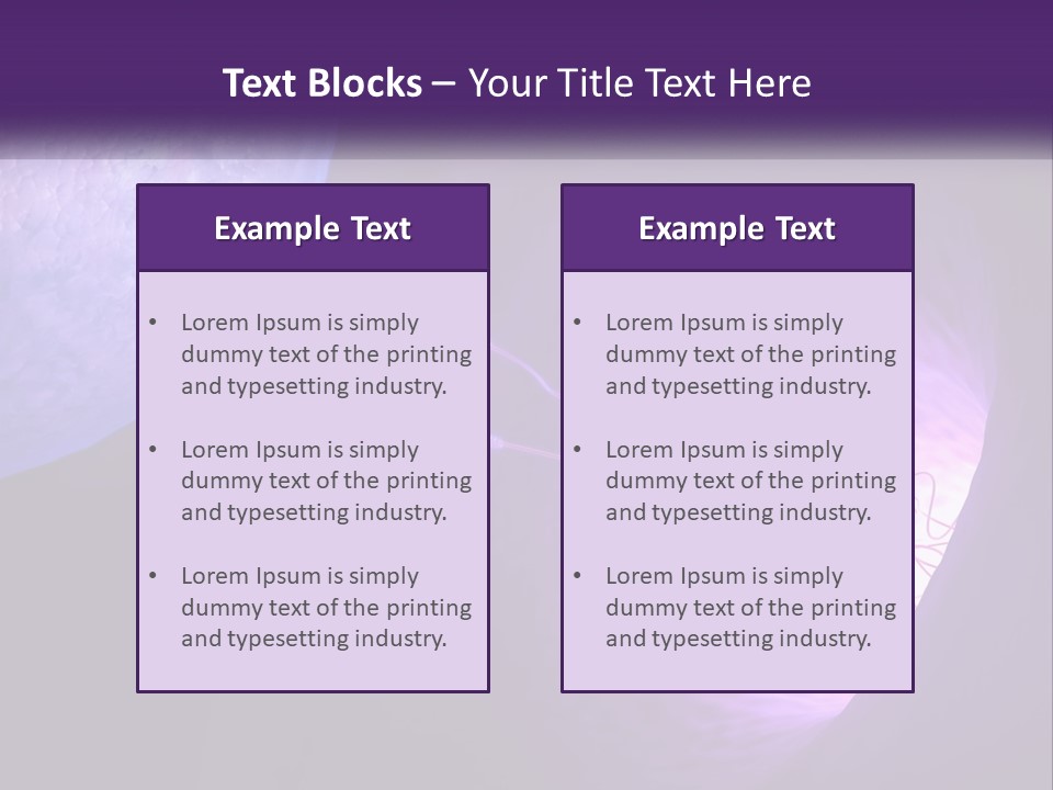 An Image Of A Cell Phone With A Purple Background PowerPoint Template