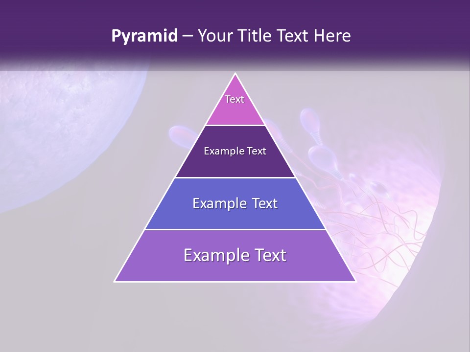 An Image Of A Cell Phone With A Purple Background PowerPoint Template