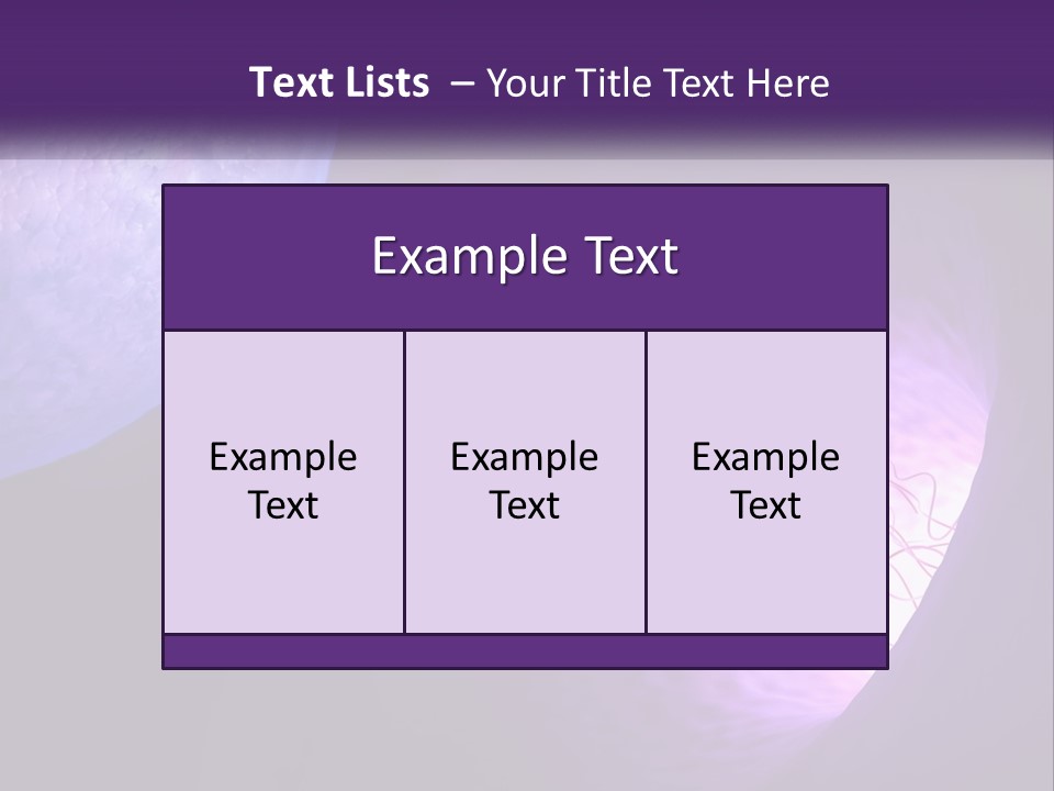 An Image Of A Cell Phone With A Purple Background PowerPoint Template