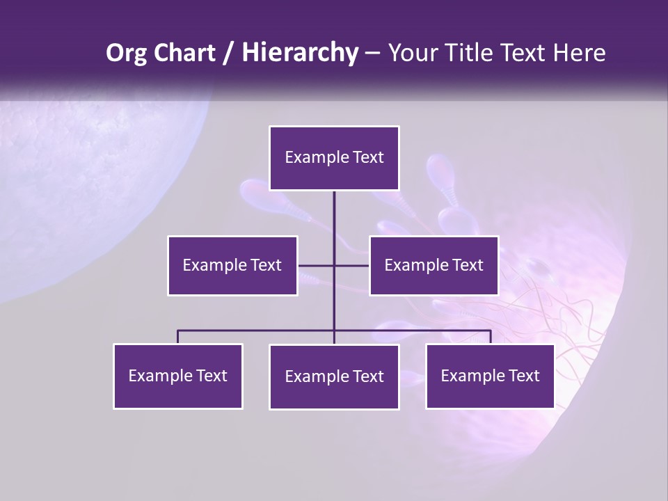 An Image Of A Cell Phone With A Purple Background PowerPoint Template