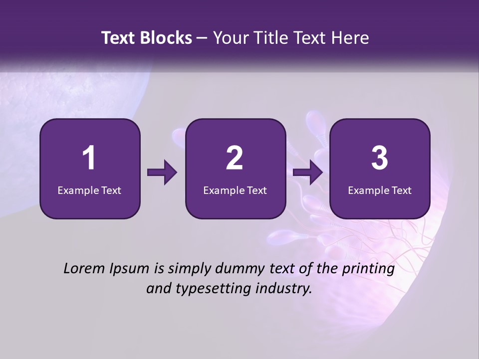 An Image Of A Cell Phone With A Purple Background PowerPoint Template
