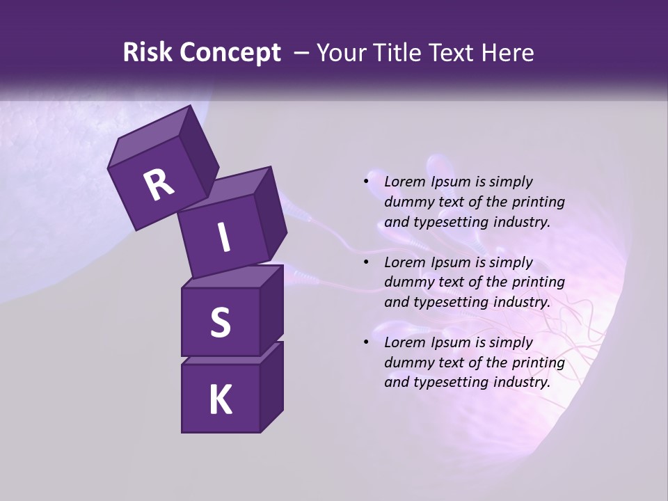 An Image Of A Cell Phone With A Purple Background PowerPoint Template