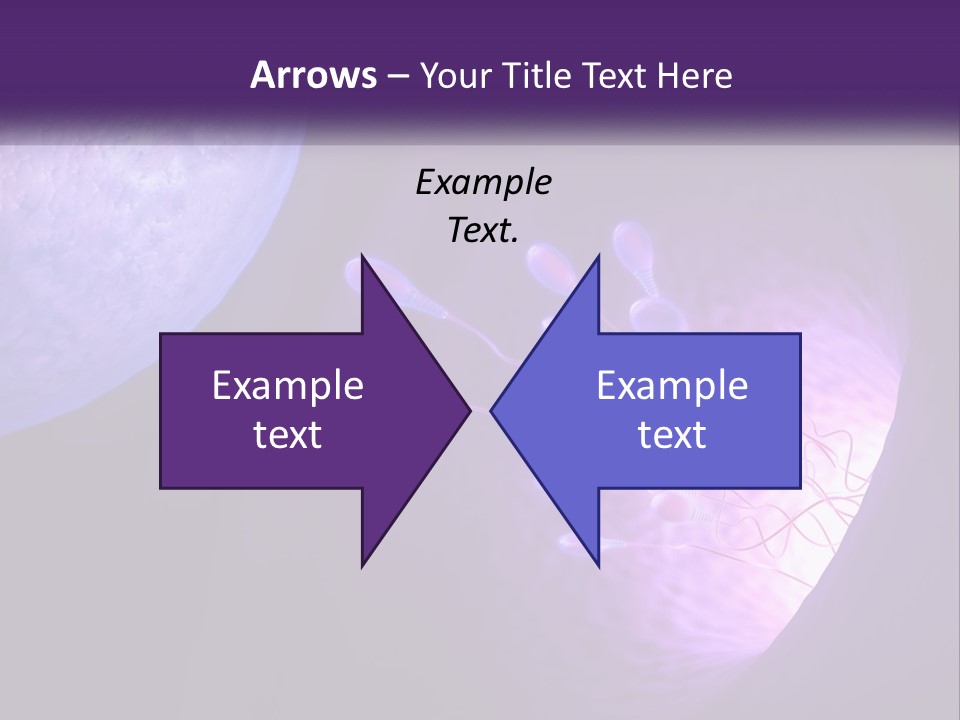 An Image Of A Cell Phone With A Purple Background PowerPoint Template