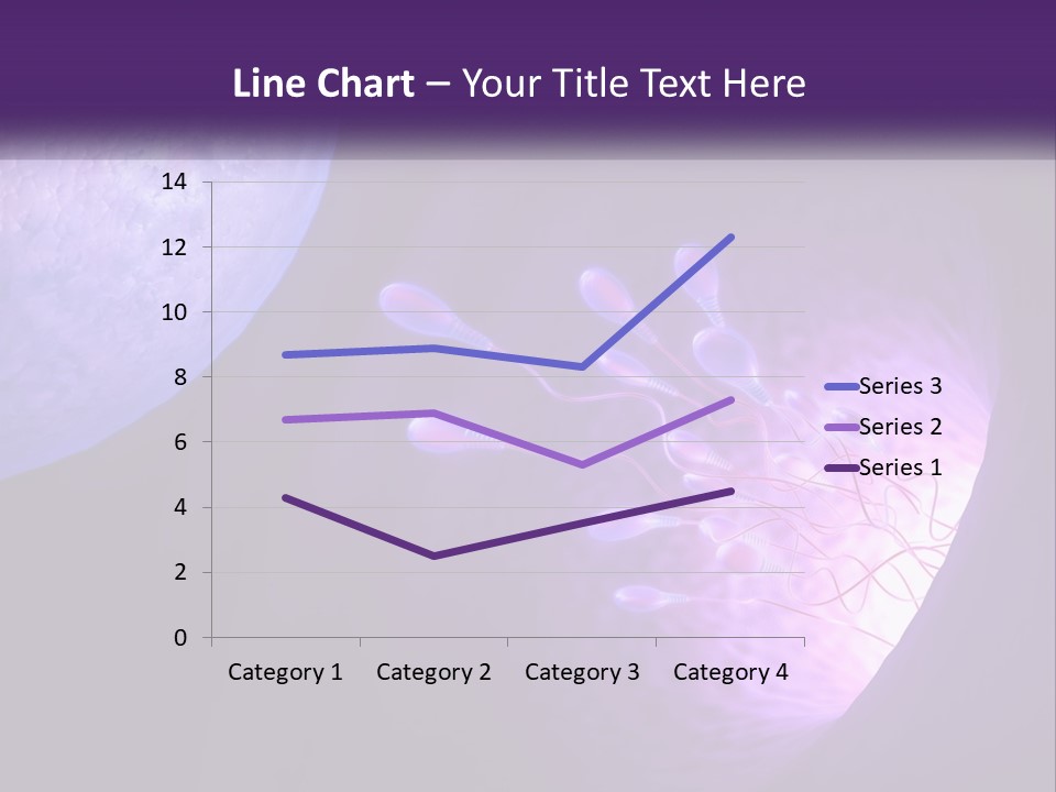 An Image Of A Cell Phone With A Purple Background PowerPoint Template