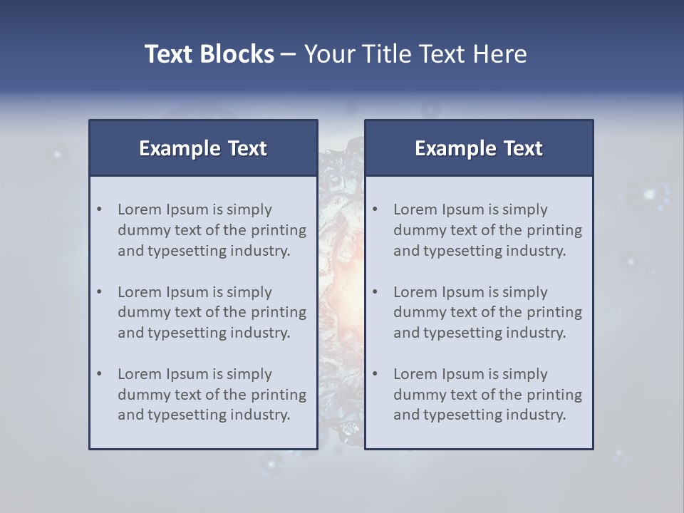 An Image Of A Cell Phone With Bubbles On It PowerPoint Template