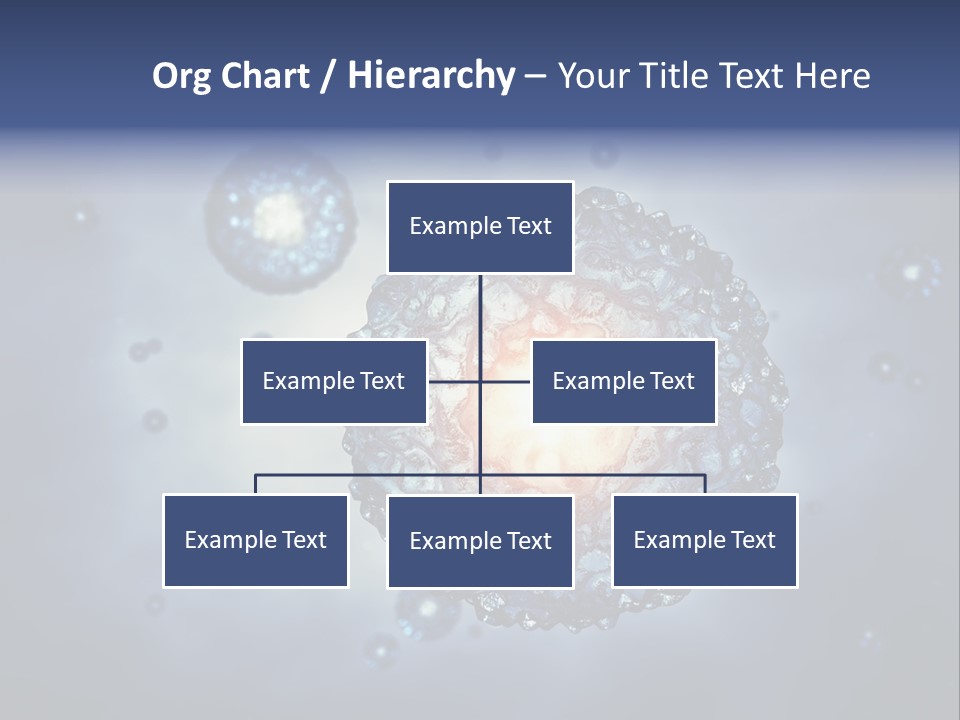 An Image Of A Cell Phone With Bubbles On It PowerPoint Template
