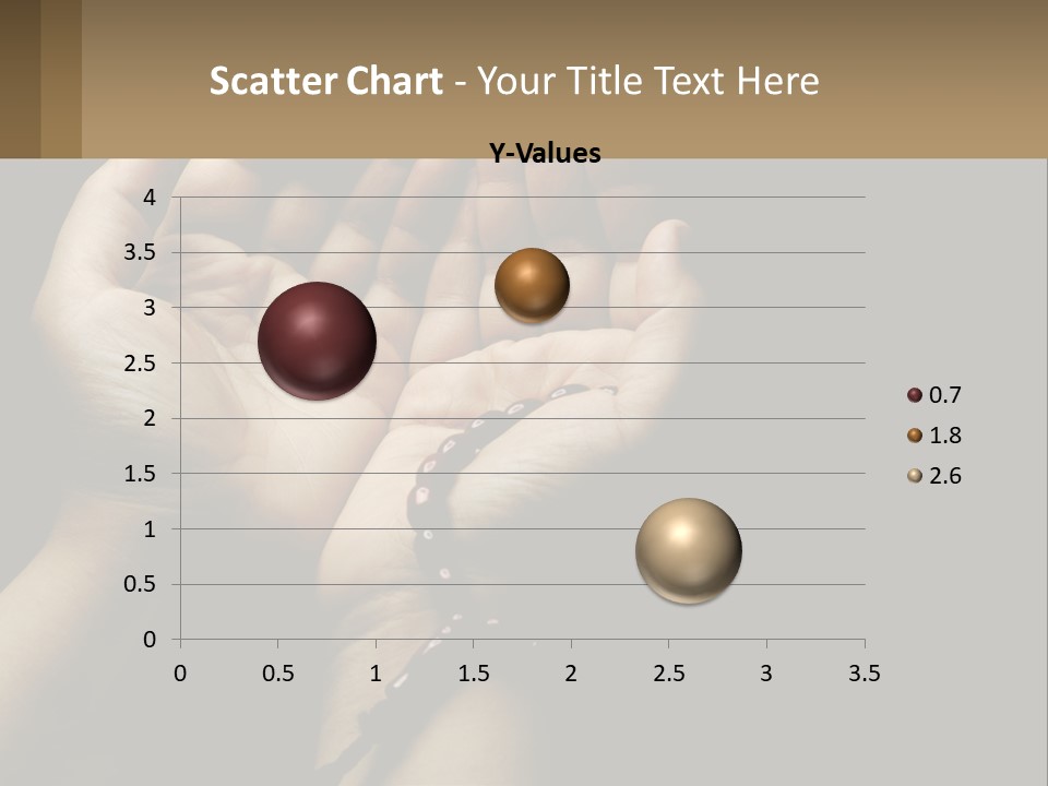 A Person Holding Their Hands Together With A Rosary PowerPoint Template