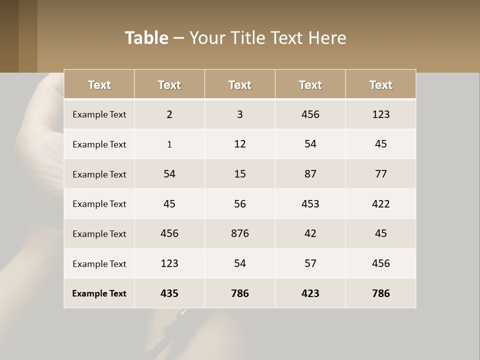 A Person Holding Their Hands Together With A Rosary PowerPoint Template
