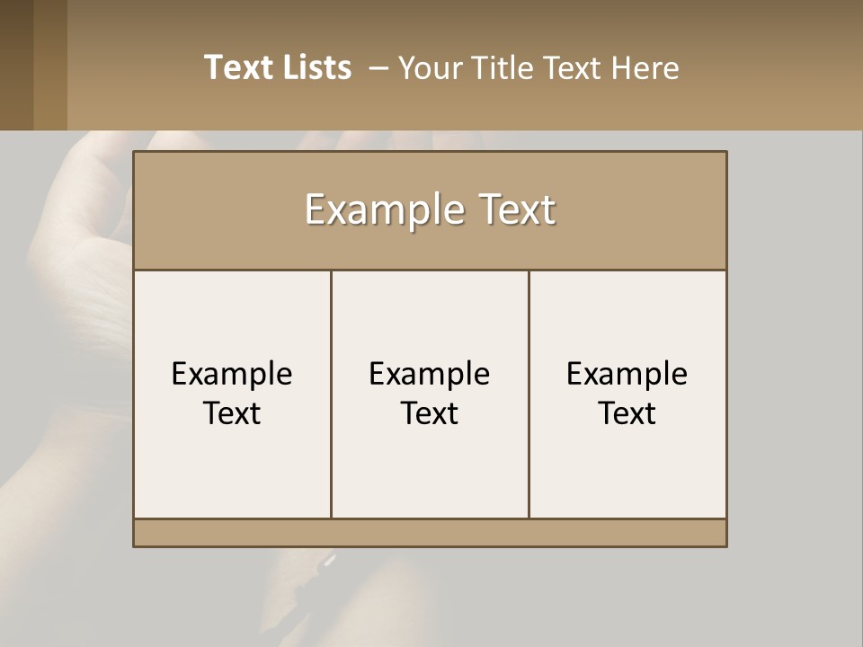 A Person Holding Their Hands Together With A Rosary PowerPoint Template