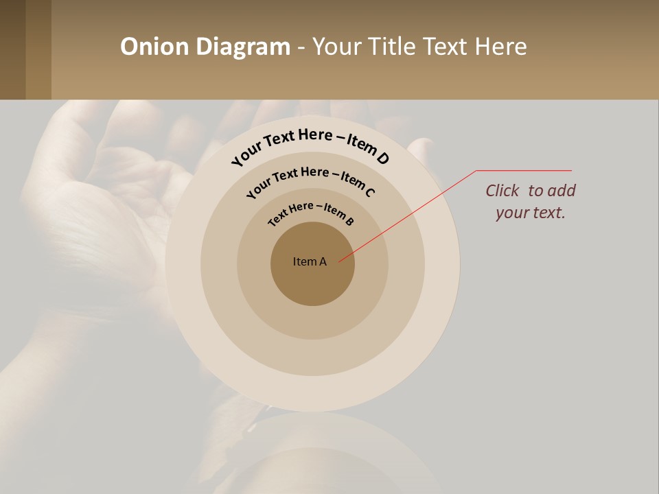 A Person Holding Their Hands Together With A Rosary PowerPoint Template