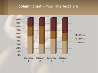 A Person Holding Their Hands Together With A Rosary PowerPoint Template
