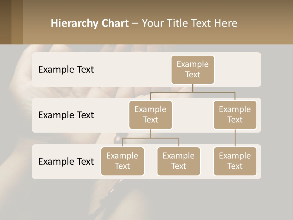 A Person Holding Their Hands Together With A Rosary PowerPoint Template
