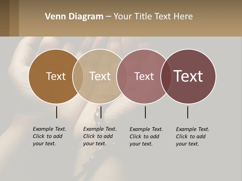 A Person Holding Their Hands Together With A Rosary PowerPoint Template