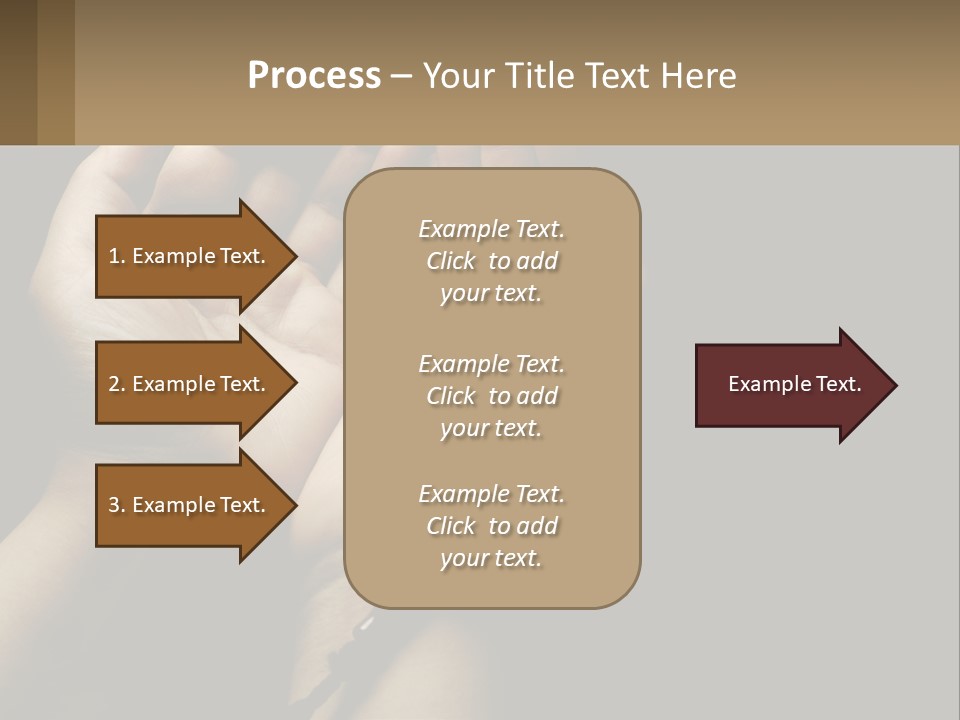 A Person Holding Their Hands Together With A Rosary PowerPoint Template
