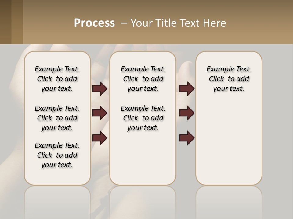 A Person Holding Their Hands Together With A Rosary PowerPoint Template