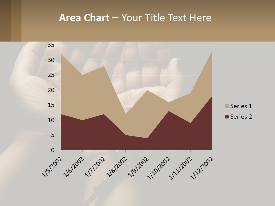A Person Holding Their Hands Together With A Rosary PowerPoint Template