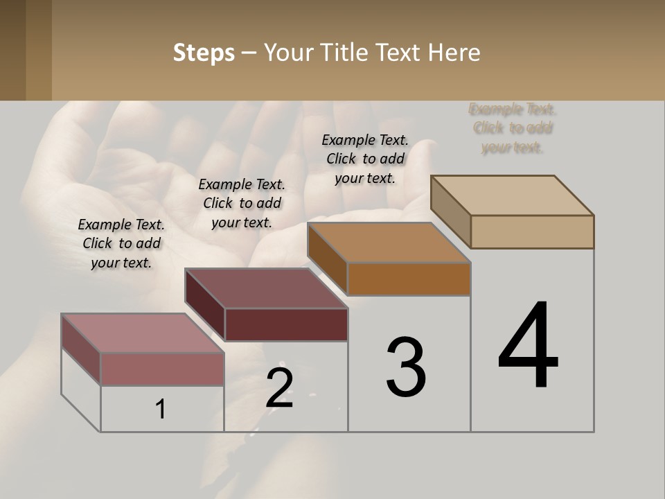 A Person Holding Their Hands Together With A Rosary PowerPoint Template