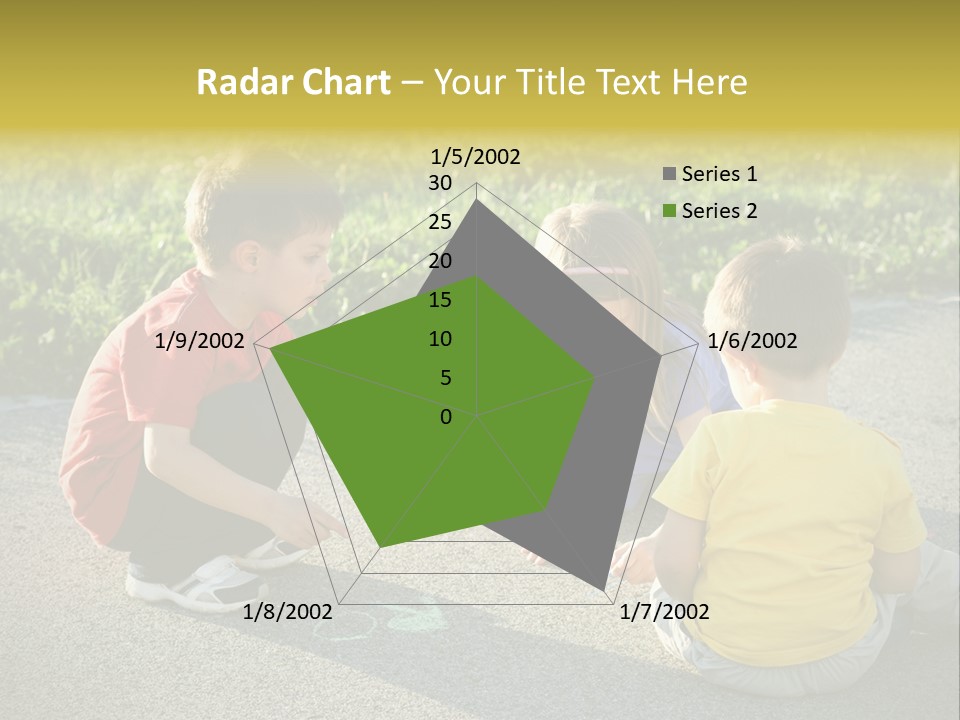 A Group Of Children Sitting On The Ground Playing With Each Other PowerPoint Template